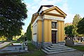 English: Tomb of the Socha family at the cemetery in Litovel, the Czech Republic. Čeština: Hrobka rodiny Sochovy v Litovli.