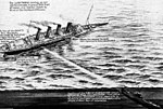 The second explosion made passengers believe U-20 had torpedoed Lusitania a second time.