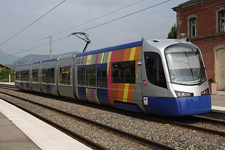 Le tram-train de Mulhouse, premier véritable tram-train français