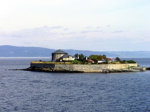 Insel Munkholmen im Trondheimfjord