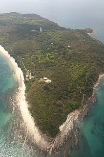 Tung Ping Chau island in Hong Kong