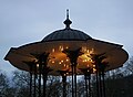 The bandstand in Southwark Park.