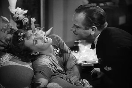 Greta Garbo and Melvyn Douglas in "Two-Faced Woman" (1941)