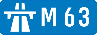 M63 motorway former designation for a road in Greater Manchester