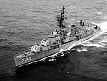 Collett in July 1966. USS Collett (DD-730) underway in July 1966.jpg