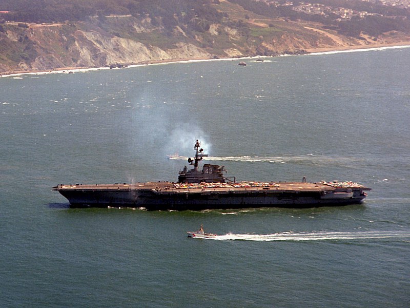 File:USS Coral Sea (CVA-43) off San Francisco Bay 1971.JPEG