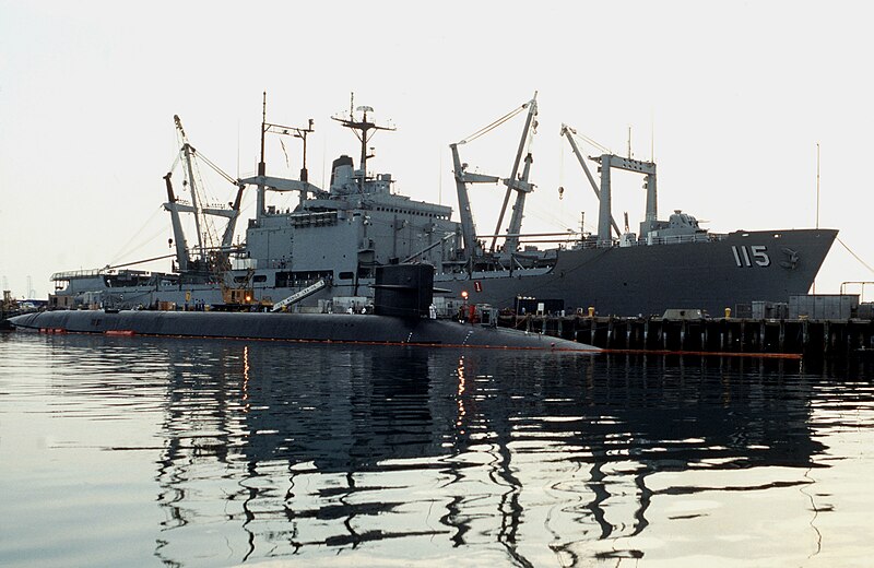 File:USS Nevada (SSBN-733) and USS Mobile (LKA-115) at Long Beach NS 1990.JPEG