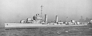 эсминец USS Stockton (DD-646) типа «Гливс»