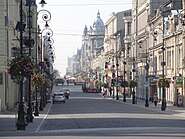 Ulica Piotrkowska in Lodz