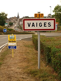 Vaiges,  Земли Луары, Франция