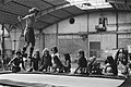 Vakantiespelen voor kinderen in Oude Rai in Amsterdam kinderen tijdens trampoli, Bestanddeelnr 929-2816.jpg