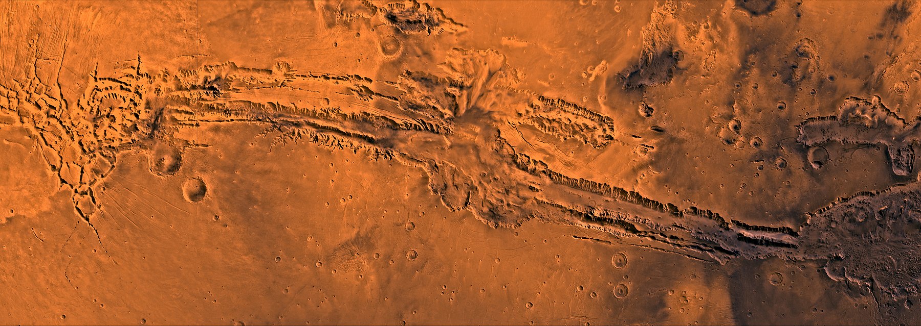 Марс Планета Долина Маринера