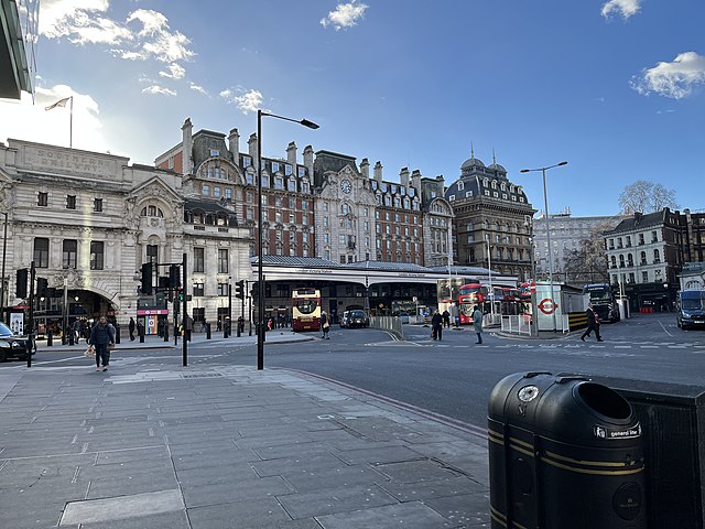 Victoria Station in Westminster, London