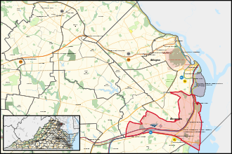 District map Virginia's 5th House of Delegates district (since 2024).svg