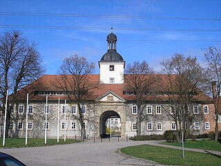 Gebesee Place in Thuringia, Germany