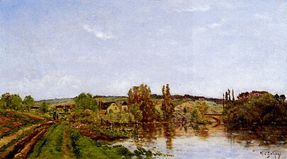 Camino junto al río