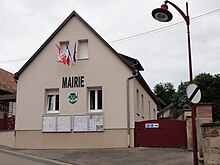 Ang Town Hall sa Waltenheim-Sur-Zorn