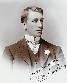 Warwick Armstrong en 1902.