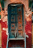 A Door in Wazir Khan Mosque, leading to "Calligrapher's Bazaar".