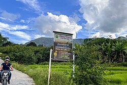 Tanda selamat datang di Desa Tamba Dolok