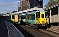 2014-11-25 Southern 377106 and 455810 at West Croydon.