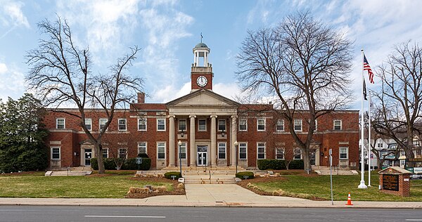 West Orange Municipal Building at Main Street and Mount Pleasant Avenue