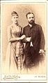 Couple in Wien circa 1880