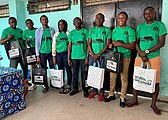 particicpation de la République du Congo à la Wiki Indaba 2023 en ligne photo de goupe