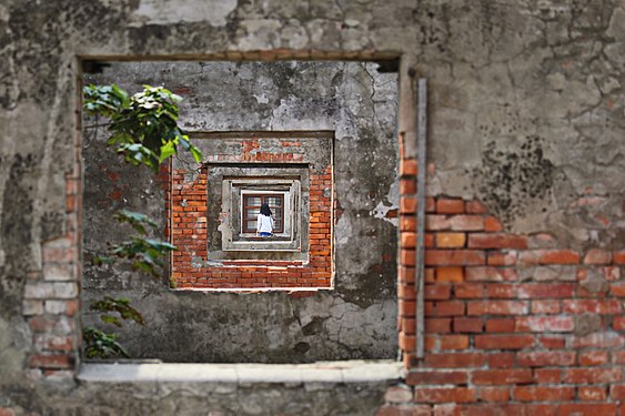 Xianxi Clam Barracks, Changhua county, Taiwan.