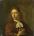 Q3806961 zelfportret door Johannes van Haensbergen geboren op 2 januari 1642 overleden op 10 januari 1705