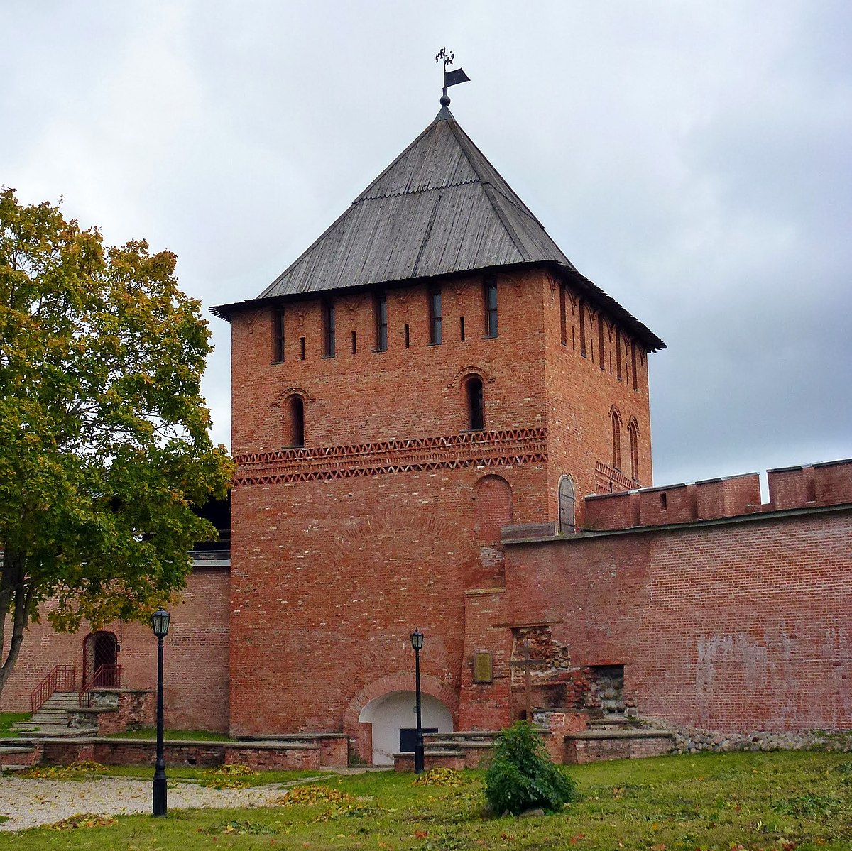 башни великого новгорода