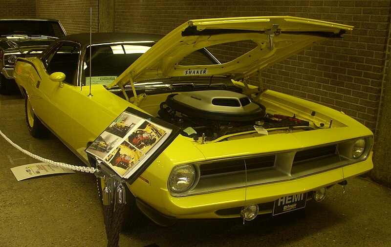 File:'70 Plymouth Barracuda Hemi (Auto classique).JPG