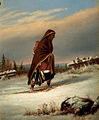'Indian Mocassin Seller', oil paintings by Cornelius Krieghoff.jpg