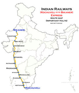 Kochuveli - Shri Ganganagar Junction Express