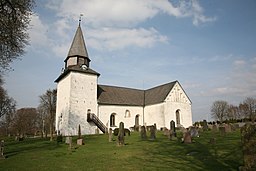 Östrae Karups kirke i april 2009