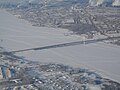 Bridge over river Sheksna, Cherepovets, Russia (1979) (Russia's first cable-stayed bridge)