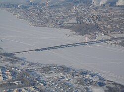 Aerial view o Cherepovets