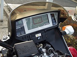 VFR750Pの速度計点検票