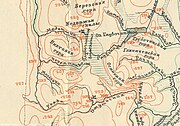 На карте 1904 года
