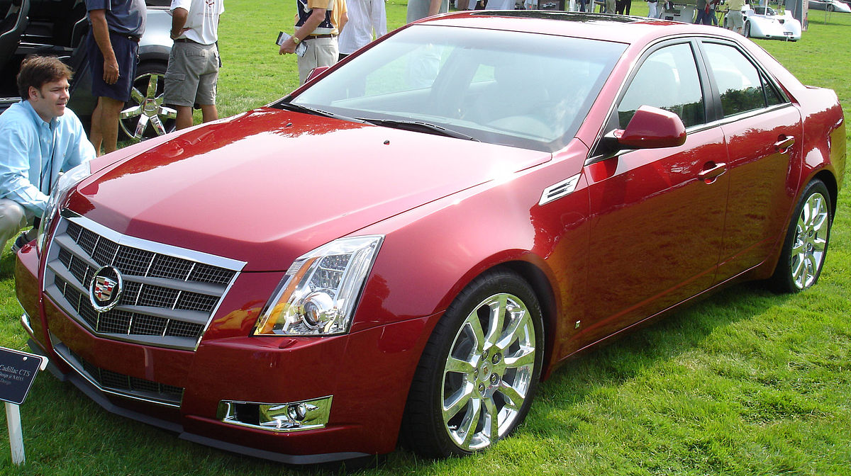 Cadillac CTS 2008 Red