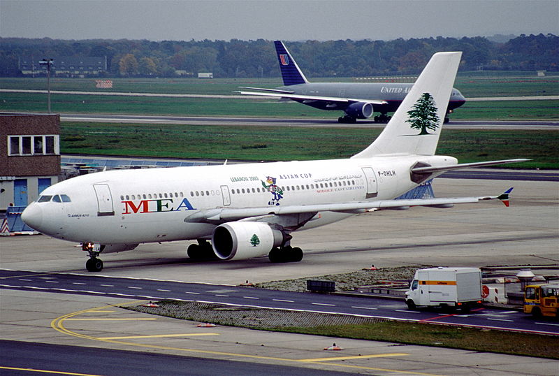 File:113av - MEA - Middle East Airlines Airbus A310-304, F-OHLH@FRA,20.10.2000 - Flickr - Aero Icarus.jpg