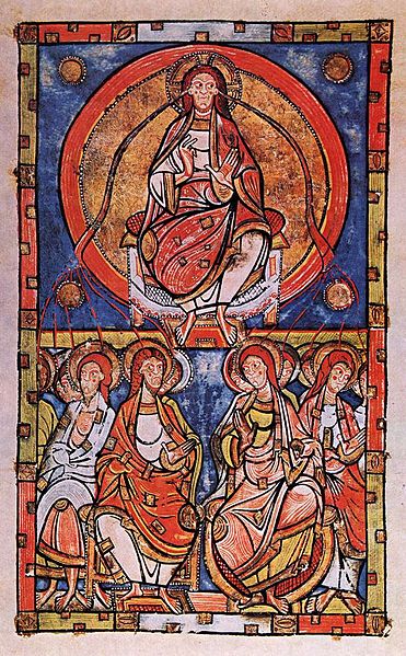 File:12th-century painters - Pentecost - WGA15840.jpg