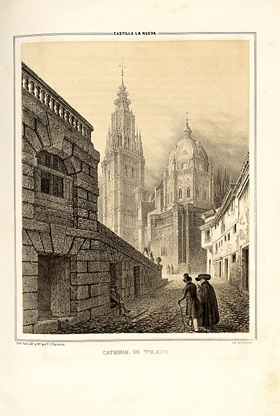 File:1853, Recuerdos y bellezas de España, Castilla la Nueva, tomo I, Catedral de Toledo.jpg