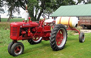 A 1954 IH Farmall Super C 1954 IH Super C.JPG