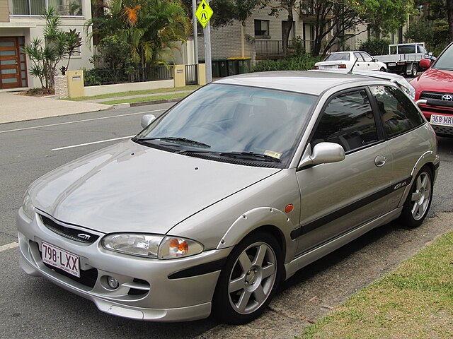 The Proton Satria GTi, widely regarded as the best Proton car ever produced.