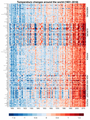 ◣Hawkins◢ 21:21, 2 August 2019 - Climate Lab Book "Stacked" warming stripes, all countries (1901-2018) (PNG)