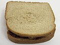 2020-05-04 23 56 36 A peanut butter and jelly sandwich composed of two slices of Sara Lee white whole grain bread, Welch's concord grape jelly and Jif peanut butter in the Franklin Farm section of Oak Hill, Fairfax County, Virginia.jpg