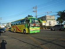 A Fermina Express bus in Novaliches, Quezon City. 4360Fairview, Novaliches, Quezon City Landmarks 34.jpg