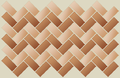 45° Herringbone bond