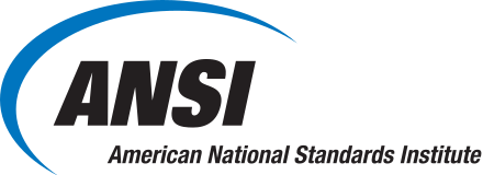 The official logo of the American National Standards Institute